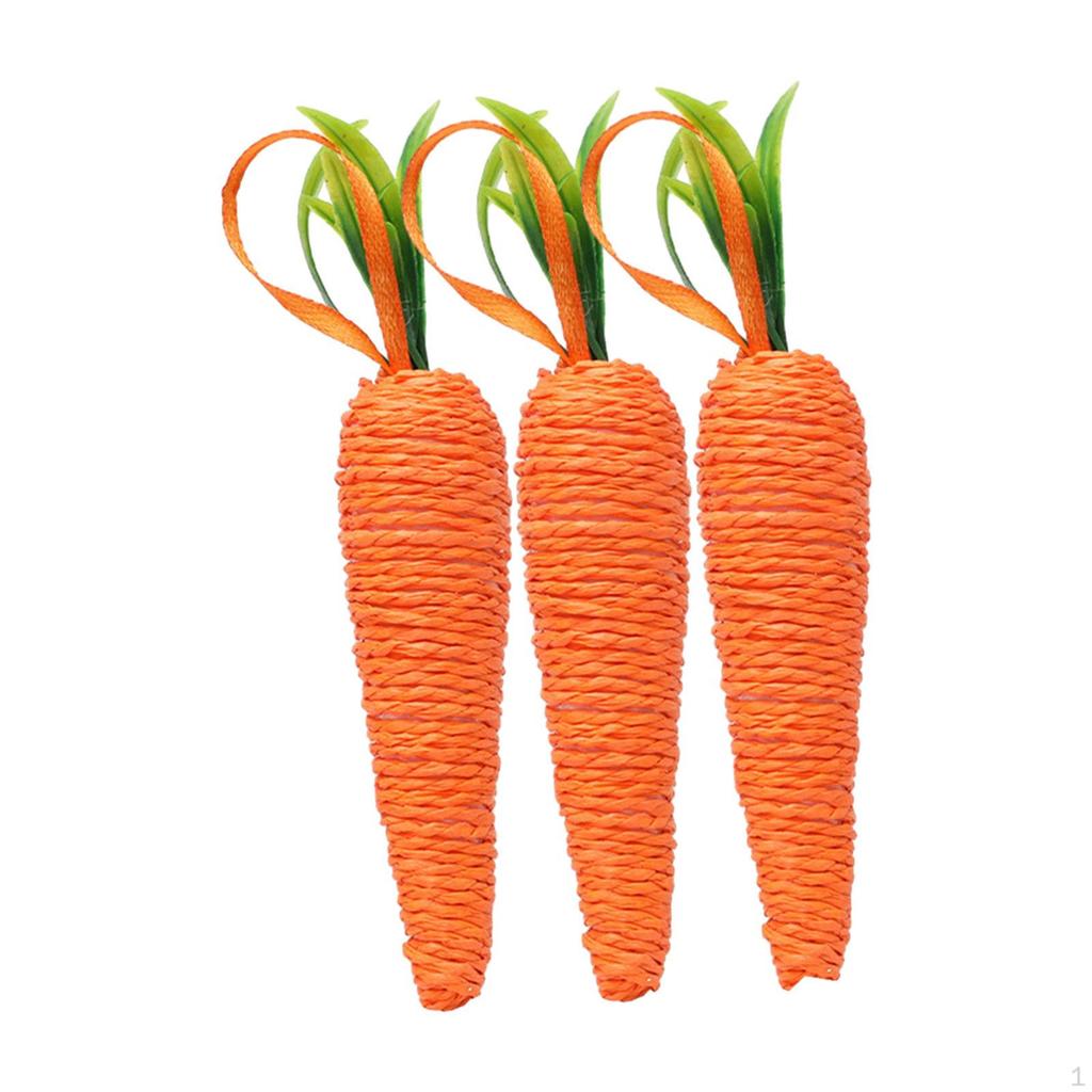 Carrot Decor Set for Easter Celebrations
