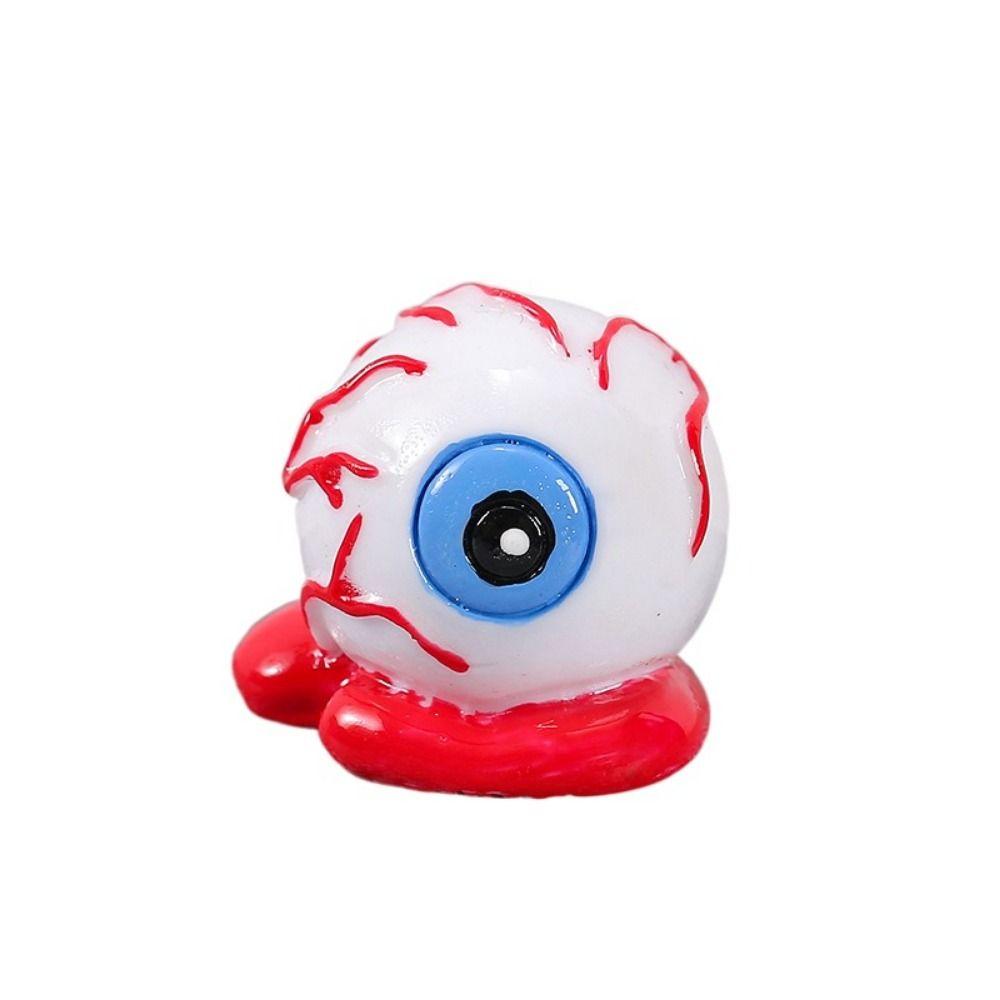 Eyeball Ghost Ornaments 3D Resin Halloween Ornament Creative Halloween Small Ornament  Home