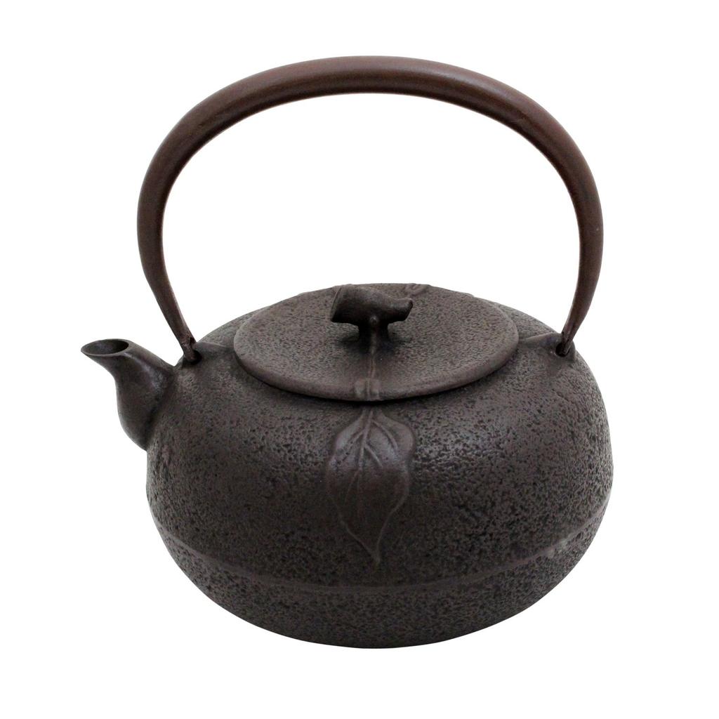 Asahi Iron Kettle, Yuzu-Shaped Mandarin Orange Design, 1.8L, Iwate Prefecture Traditional Craft, Nambu Ironware