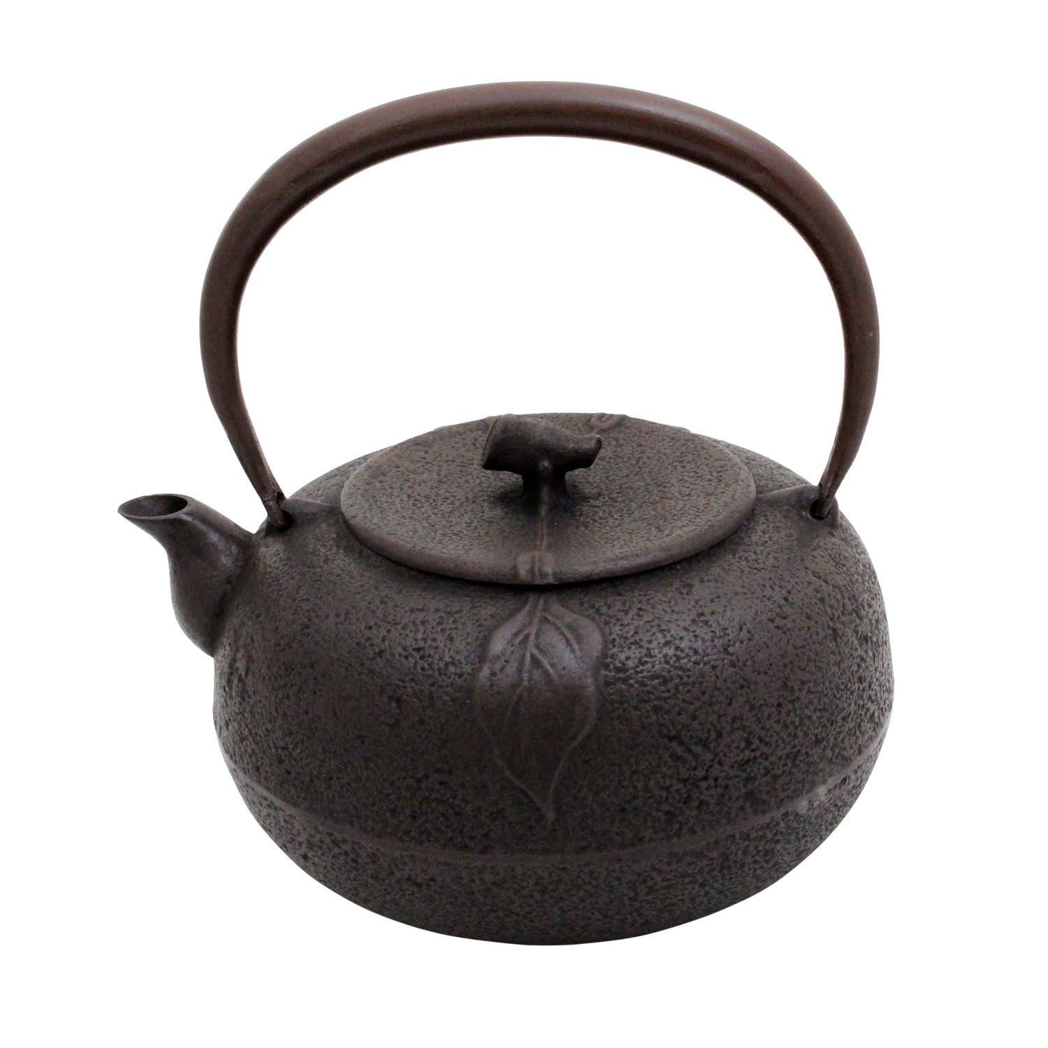 

Nambu Ironware Iron Teapot Mandarin Orange Yuzu-Shaped 1.8L T-2-12