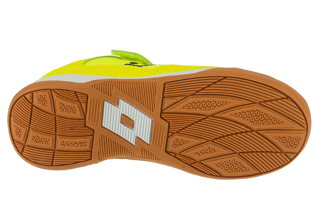Lotto Pacer K, for Boy yellow Indoor football trainers