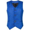 Herren Mittelalterliche Kleidung Retro Lässige Weste Halloween Smoking Jacke Mittelalterliches Kostüm Ärmellos Revers Gentleman Party Renaissance Gehrock