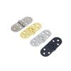 Zinc Alloy 180° Flip-Up Concealed Hinge for Foldable Bathroom and Dining Tables