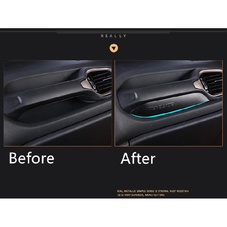 Auto First Officer Armlehne Handschuhfach Sekundärspeicher für Jeep Renegade 2015 2016 2017 Handlauf modifizierte Aufbewahrungsbox