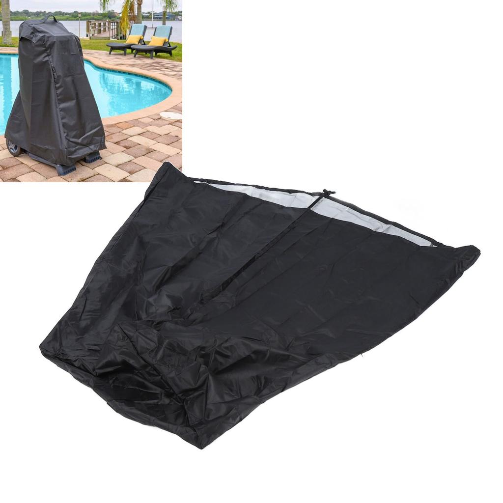 Waterproof Pool Robot  ive Cover with Grab Handle,   Size, 420D Fabric Vent Design,   Rope Cover with Grab Handle