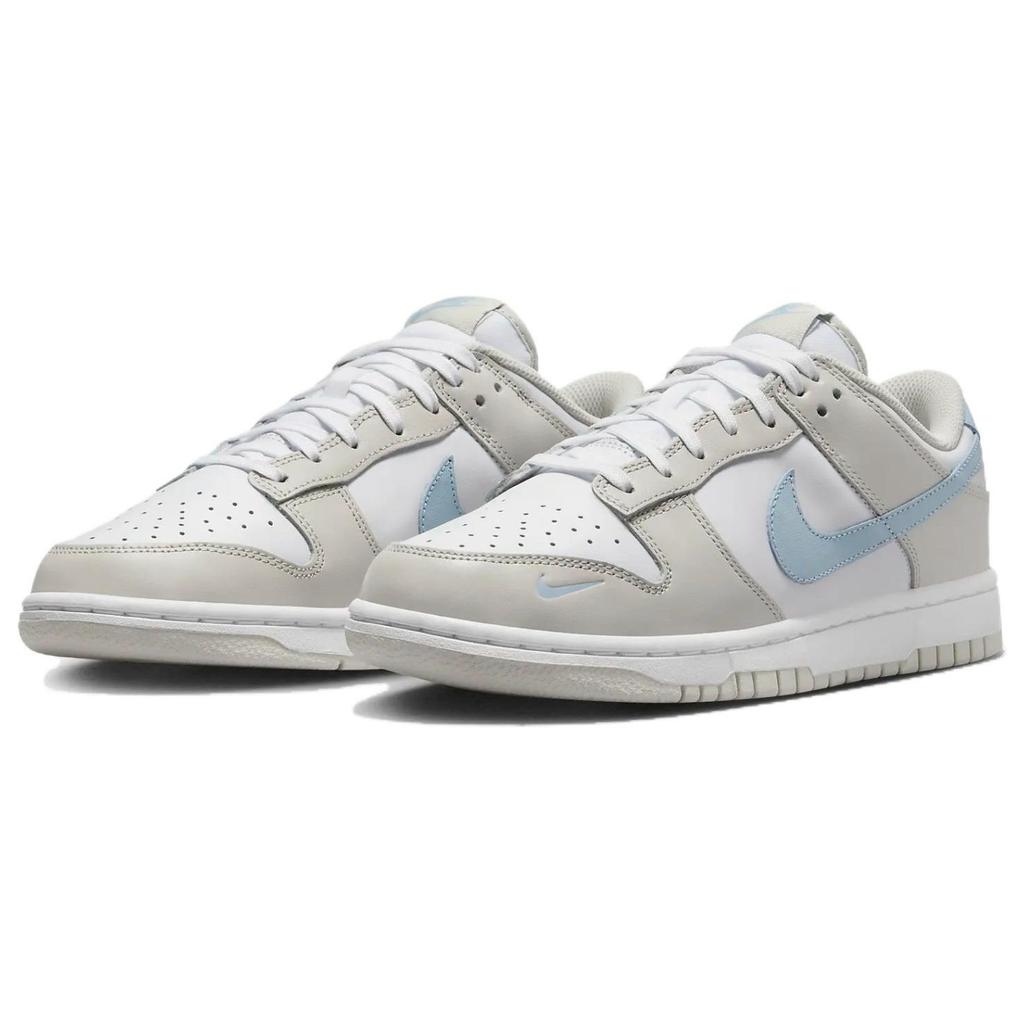 Nike Dunk Low Light Bone Armory Blue Women Sneakers Cream White Light-Armory-Blue HF0023-100