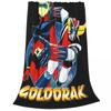 Goldorak Ufo Robot Grendizer Blanket Coral Fleece Plush Summer Air Conditioning Super Warm Throw Blanket for Sofa Office Quilt
