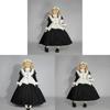 Gotisches Lolita-Kleid Mit Puffärmeln Für Cosplay Und Anime-Veranstaltungen
