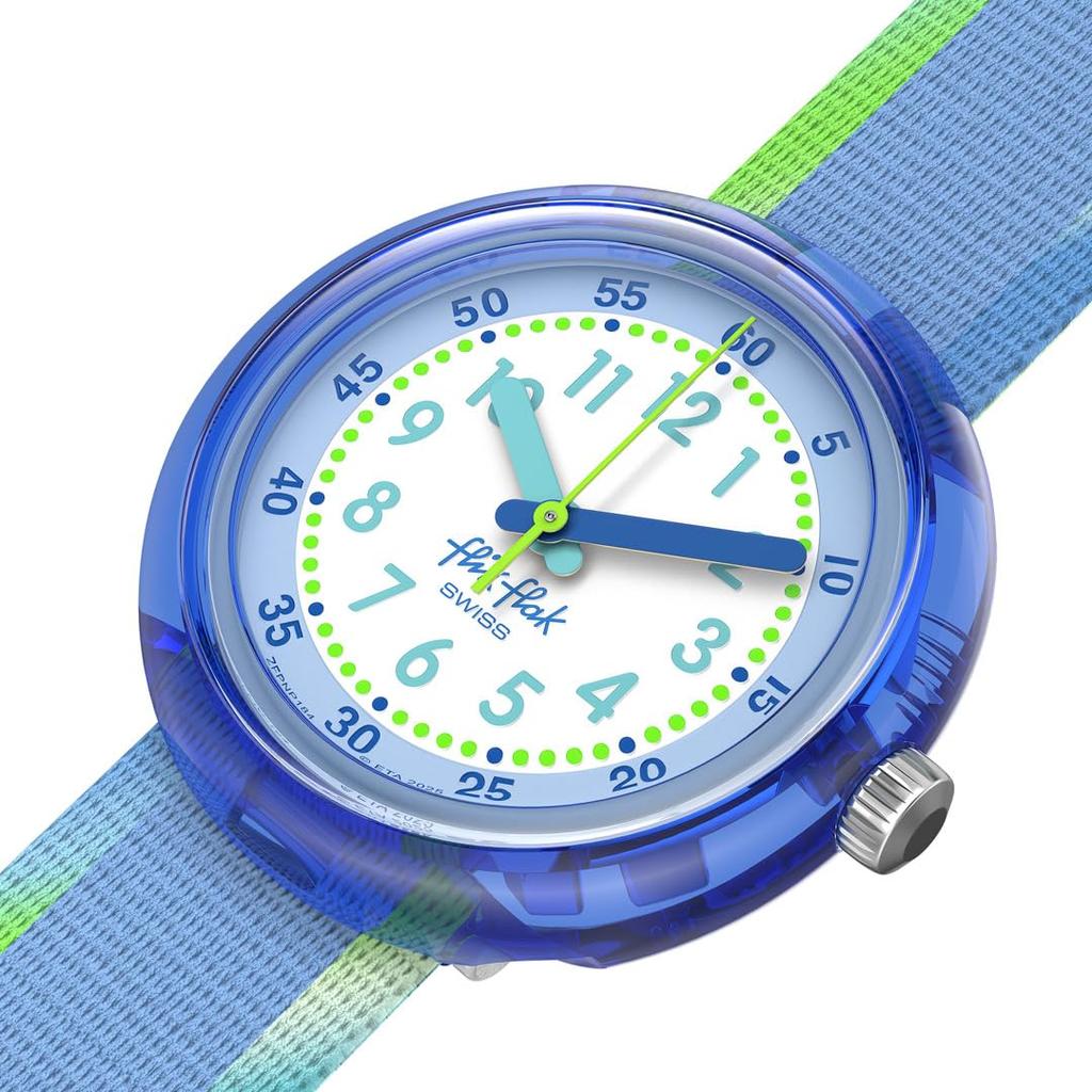 Uhr FLIP IT FPNP184 Blau [Flick Flack] Kinder BLAU! Jungs'