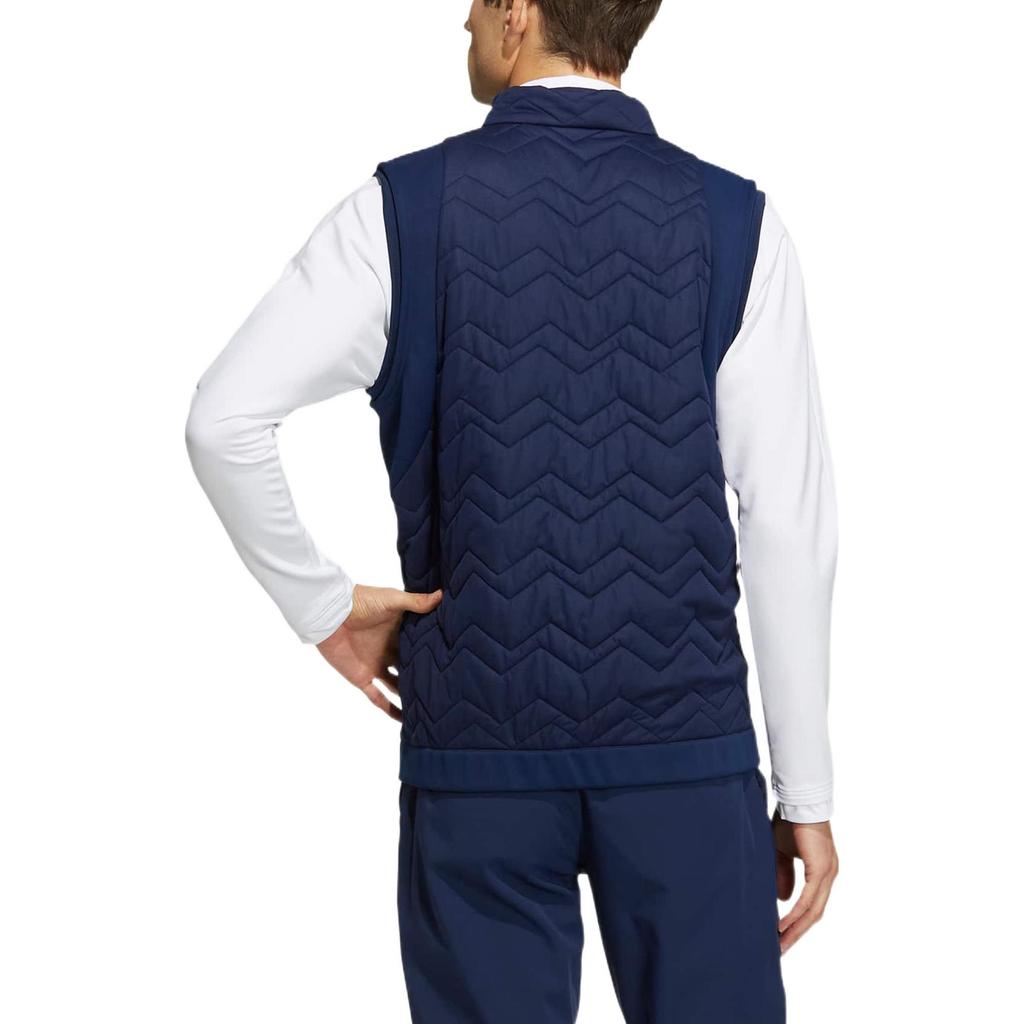 adidas Vests Men's Blue Stand Collar Moderate Other HM7623