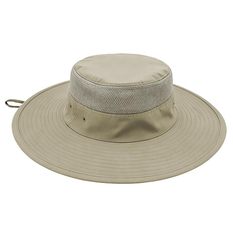Outdoor Hat Sunscreen Bucket Hat Basin Hat Spring and Summer Men's and Women's Big Edge Hat UV Protection Sun Hat Explosion