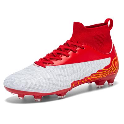 Chaussures de Football pour Hommes Enfants Gym Sport Baskets Extérieur Antidérapantes Gazon Multicolore Professionnel Futsal Chaussures Tenis Masculino Homme