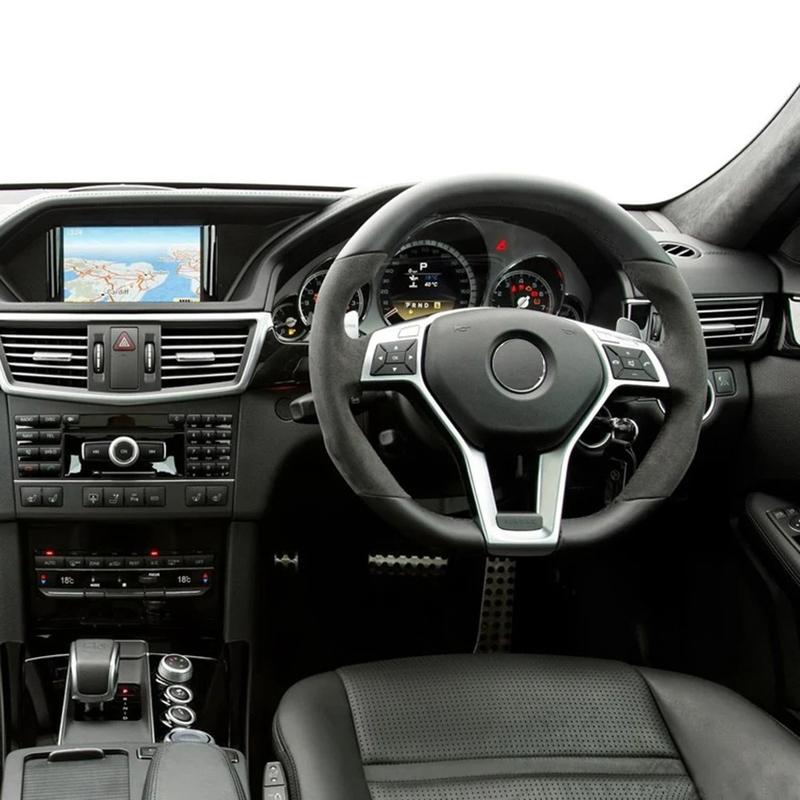 Car Steering Wheel Frame Trim Cover AMG Style For Mercedes Benz A B C E GLK GLA CLA CLS Class W176 W246 W204 W212 W156 W117