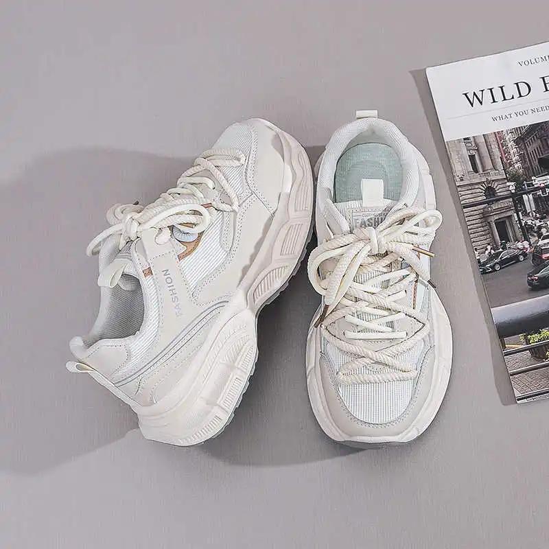 Fashion Size Round Nose Fit Shoes Shoes Woman Boots Long Boots Women Shoes Sneakers Sport Street Unusual 2025summer Topanky Twnis