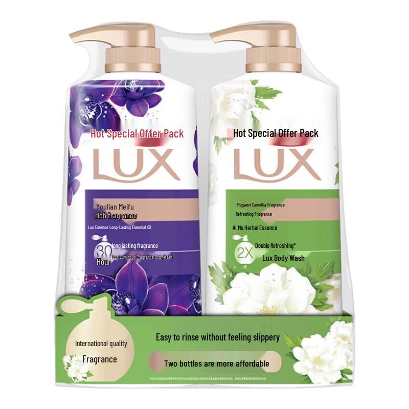 lux Artemisia & Lotus Moisturizing Shower Gel Twin Pack