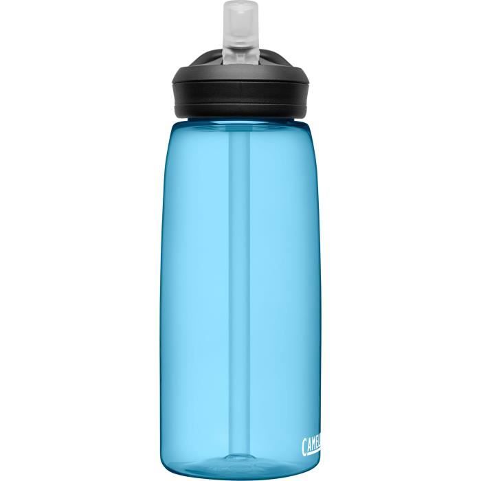 Bouteille à boire - CamelBak - Eddy+ - 1 L - Tritan sans BPA - Couleur bleu