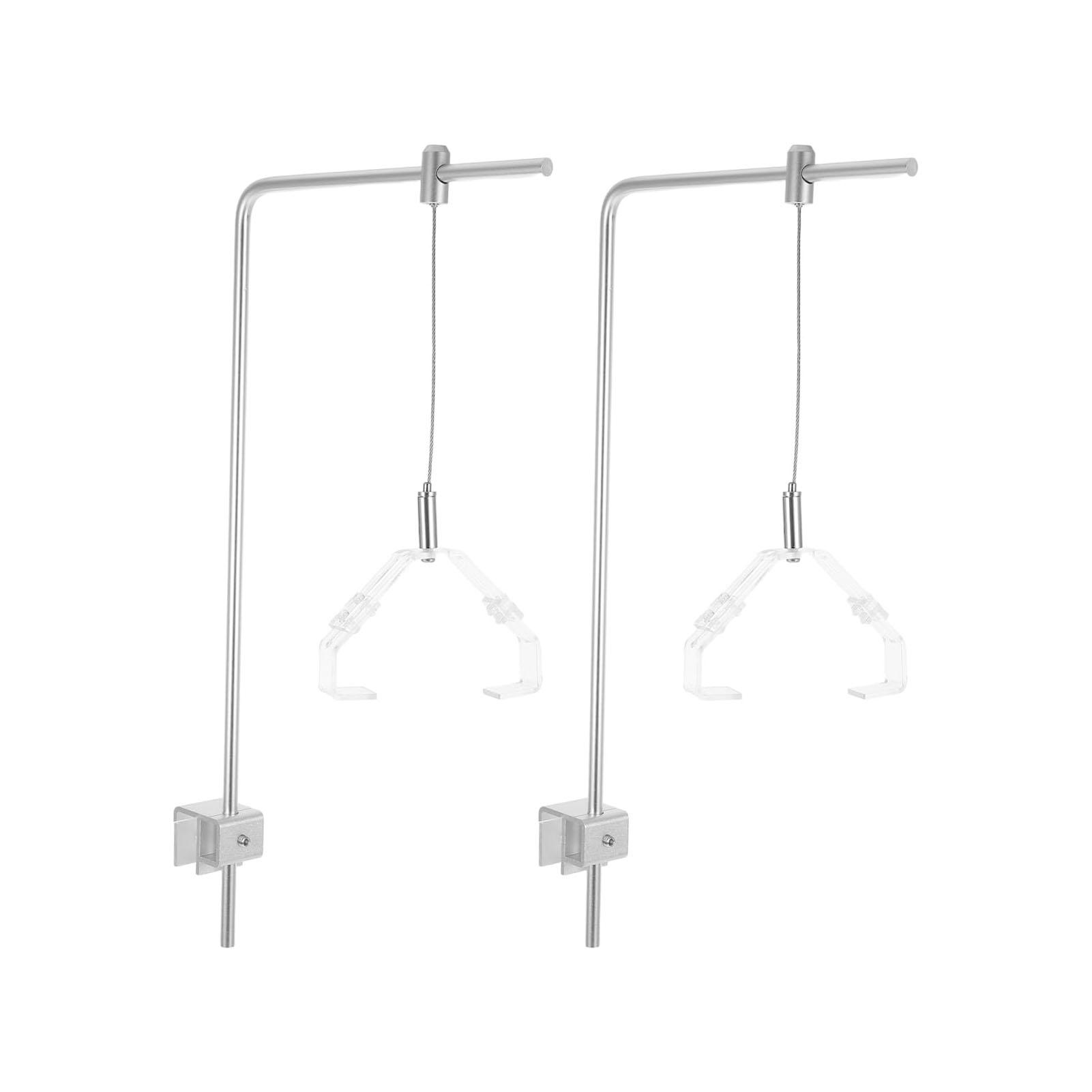 

Fish Tank Light Rack Stainless Steel Height Adjustable Multifunctional Aquarium Lamp Holder Bracket With Crystal Clip