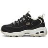 DLites 1.0 Mesh Synthetic Leather Trendy Outdoor Casual Low-Top Dad Shoes Women Sneakers Black Gray Brown 66666254-BKTP