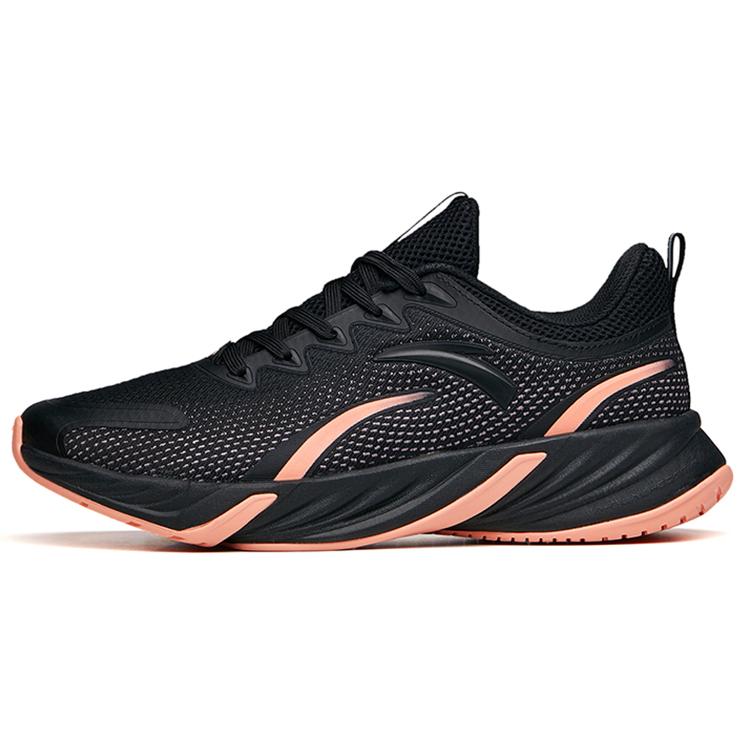 

New Anta Running Collection Breathable Low Top Running Shoes Women s Black Pink 122145523-4 36
