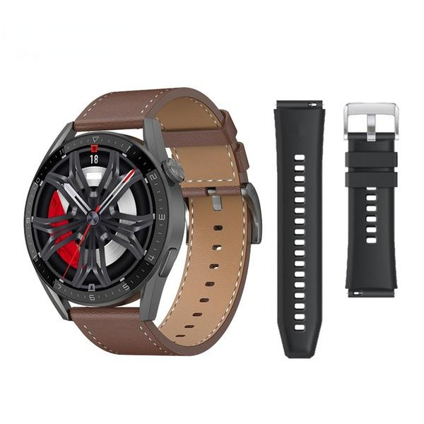 NFC Smart Watch 2022 New Men Business Smartwatch GPS Moverment Track Bluetooth Call Wireless Charging Fitness Bracelet