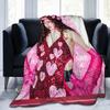 Chappell Roan Midwest Princess Blankets Flannel Winter Breathable Soft Throw Blankets for Bedding Outdoor Quilt