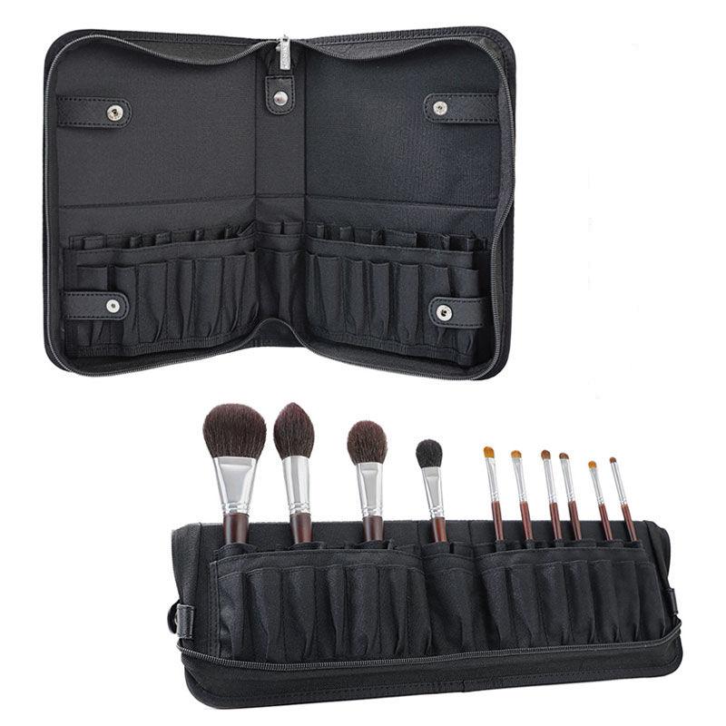 29 Holes Professional Fold Waterproof Women Makeup Brush Tools Bag Organizer Travel Powder Cosmetic Sets Toiletry Case Holder