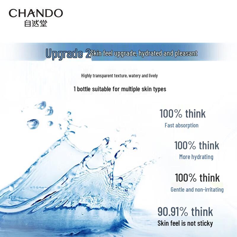 CHANDO Pure Hydrating Glacier Water