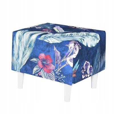 Pouf Footrest Seat Ari Print Family Furniture
