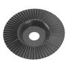 Wood Carving Disc Shaping Wheel 125mm Tungsten Carbide Accessory for Woodworking Black