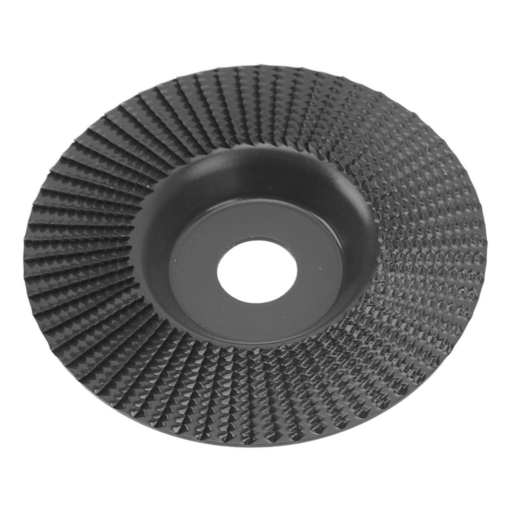 Wood Carving Disc Shaping Wheel 125mm Tungsten Carbide Accessory for Woodworking Black