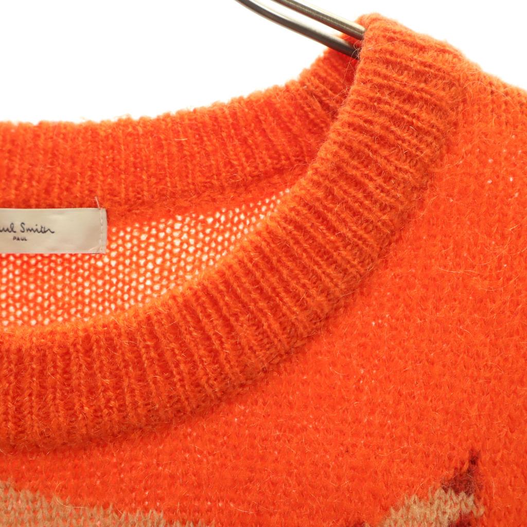 Paul Smith Mohair Blend Long sleeve sweater M Navy knit Women Used