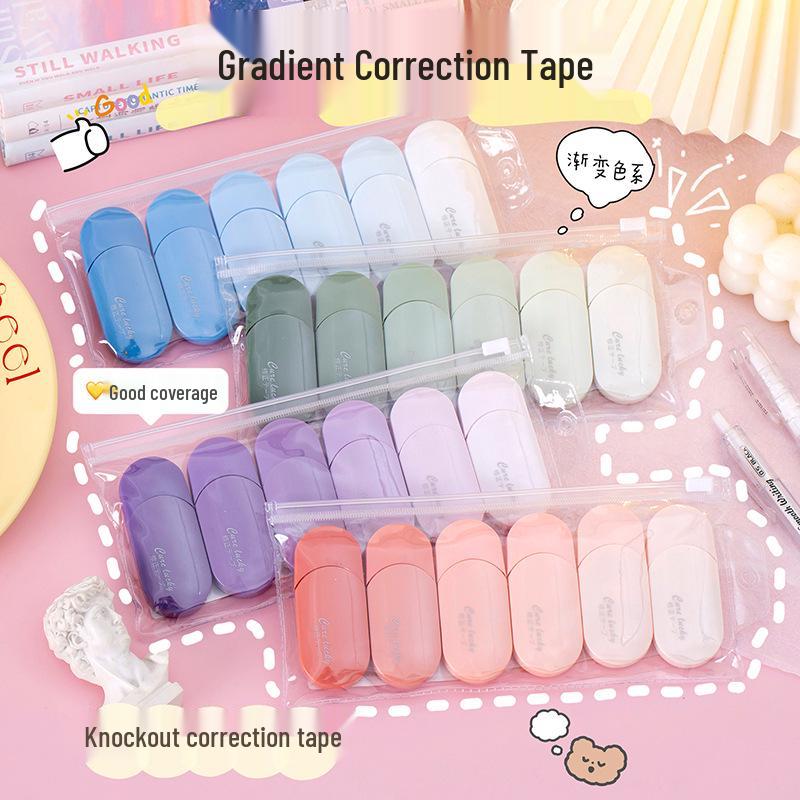 INS Gradient Correction Tape: High-Capacity, Student-Specific, Middle School Must-Have, Trendy Design.