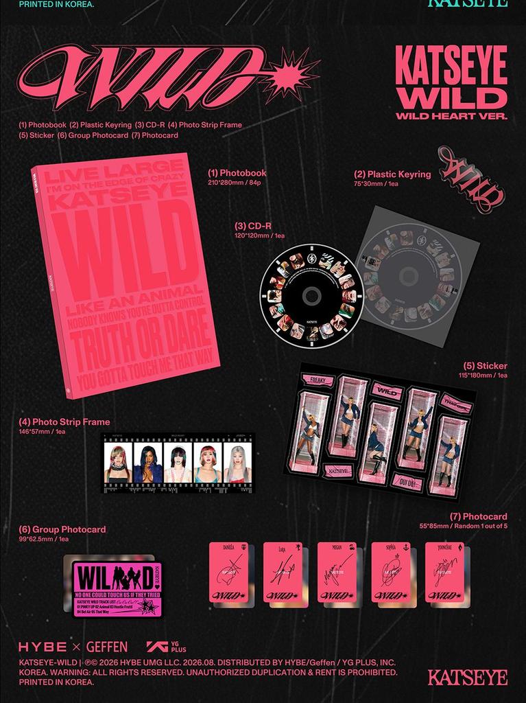 KATSEYE 3rd EP Album - WILD