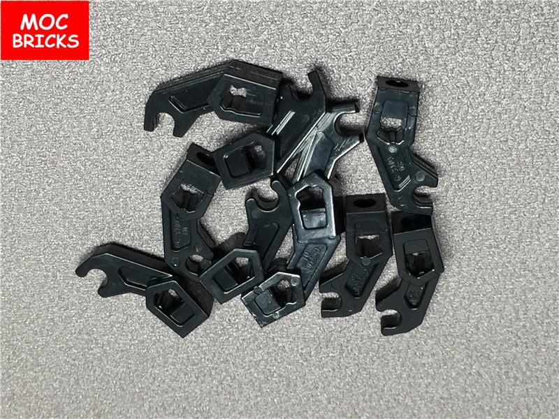 10pcs/lot MOC Bricks Body part Arm Mechanical Thick Support fit with 98313 Building Blocks Toys gifts