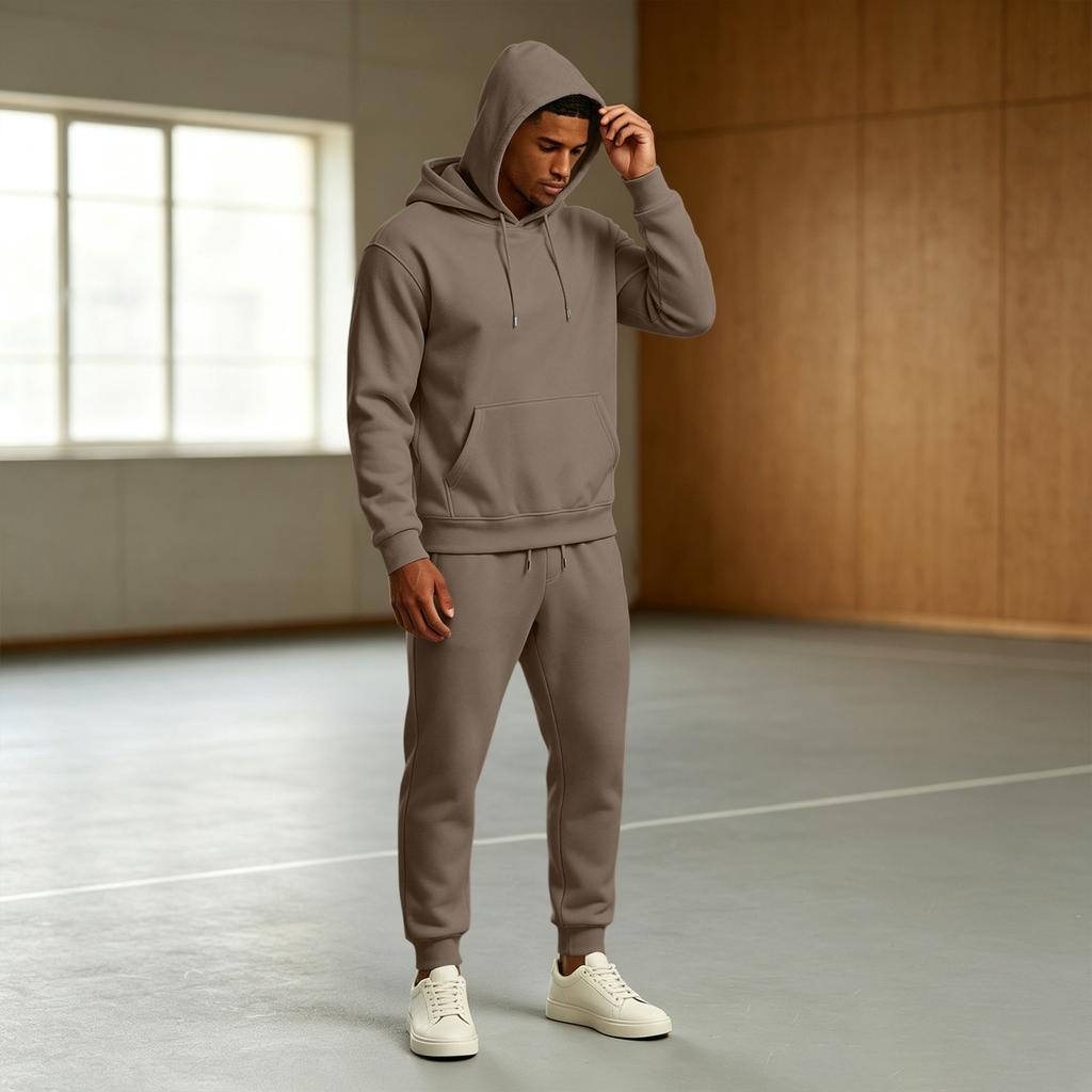 Herren Casual Sweatshirt Set für Herbst Winter Sport Aktive Kleidung