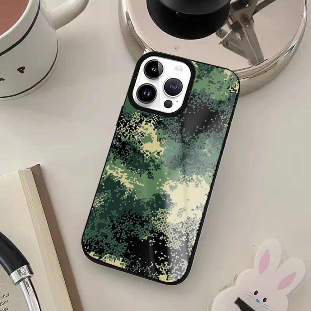 

Camouflage Camo Phone Case For iPhone17,16,15,14,13,12,11 Plus,Pro Max, New Magnetic Wireless Charging iphone16e