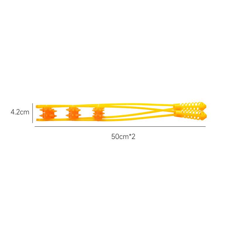 Plastik Sırt Çekici Fitness İnce Sırt Omuz Bel Masaj Aleti Manuel Rulo Masaj Gua Sha Aletleri Sırt Masaj Artefaktı