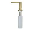 304 Stainless Steel Built-in Soap Dispenser for Kitchen & Bathroom Sinks