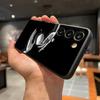 Art Hajime S-Sorayamas Handyhülle für Samsung A56 A36 A26 A16 A15 A25 A35 A55 A14 A34 A24 A54 Schwarze Weiche Hülle