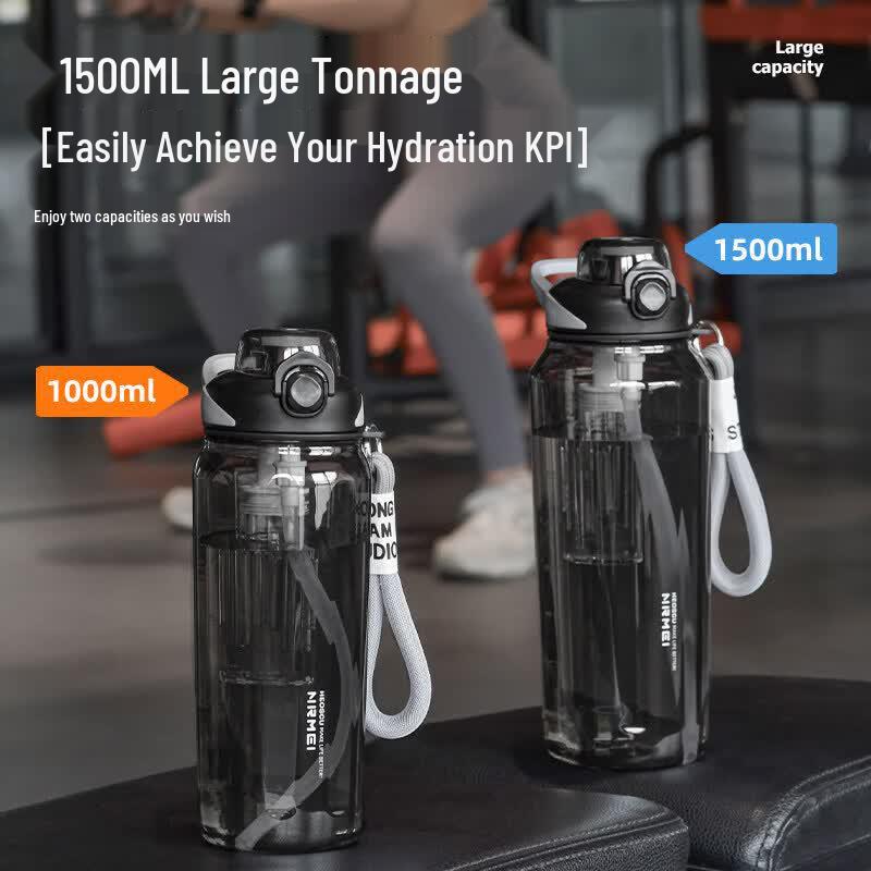 UO SO Tritan Large Capacity Sports Water Bottle