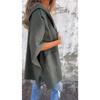 New Women's Fall Winter Lapel One-piece Poncho Coat