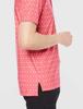 FootJoy Tie Print Lyle Polo Cape Size M Men's Shirt, Red, (FJ-S21-S02)