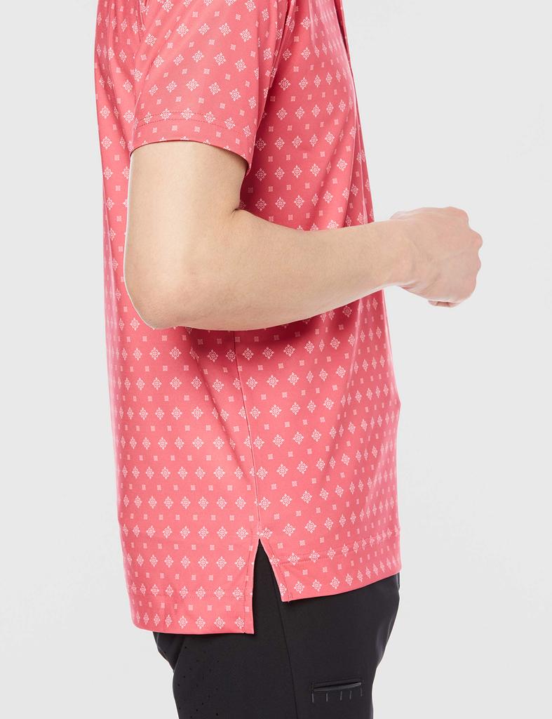 FootJoy Tie Print Lyle Polo Cape Size M Men's Shirt, Red, (FJ-S21-S02)