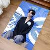 1pc Min Yoongi Print Area Rug - Soft,Washable Non-Slip Indoor Mat for Office Chairs,Living Room,Home Office Decorative Rug