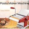Pasta Maker Machine Manual Pasta Maker with 6 Adjustable Thickness Settings Hand Crank 3 Blades Stainless Steel Noodle Machine