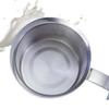 Easy Clean Manual Milk Frother Stainless Steel Hand Pump Milk Foamer  Cappuccino