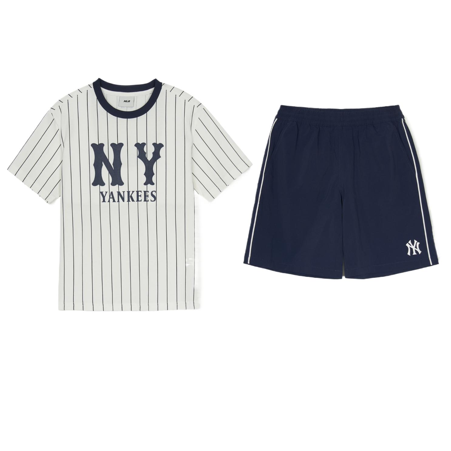 

New MLB Casual Sportswear New York Yankees Marine Blue Children Aged 3 7 Years Old 7AS1V0853-50NYS 140