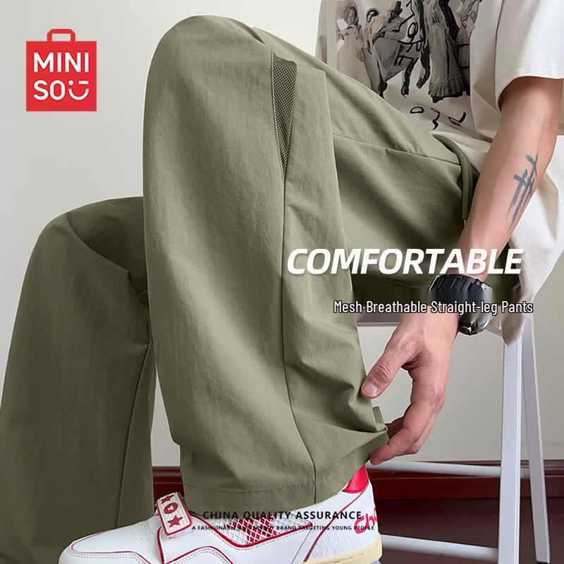 MINISO Men's Summer Loose Workwear Straight-Leg Pants