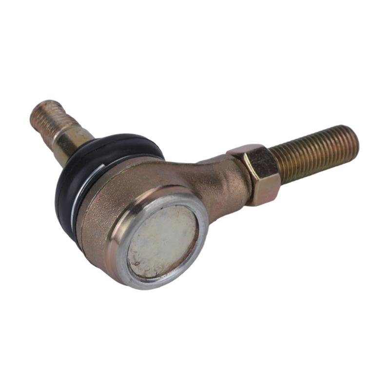 M10 X 10 Steering Ball Joint Pair for Go Kart Linkage Service, Threaded Joints with Dust Boots, Lock Nuts, Castellated Nuts and Cotter Pins