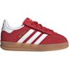 adidas Originals Gazelle Indoor Comfortable Fit Low-Top Walking Shoes Baby Shoes Red IH9132